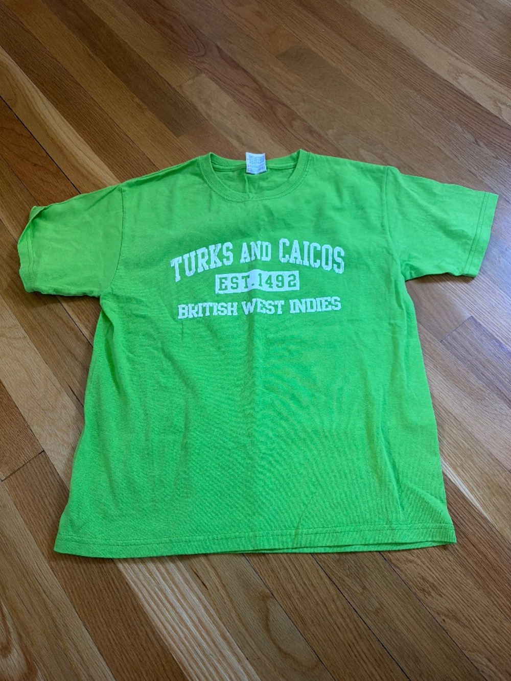 Turks and Caicos kids short sleeve t shirt